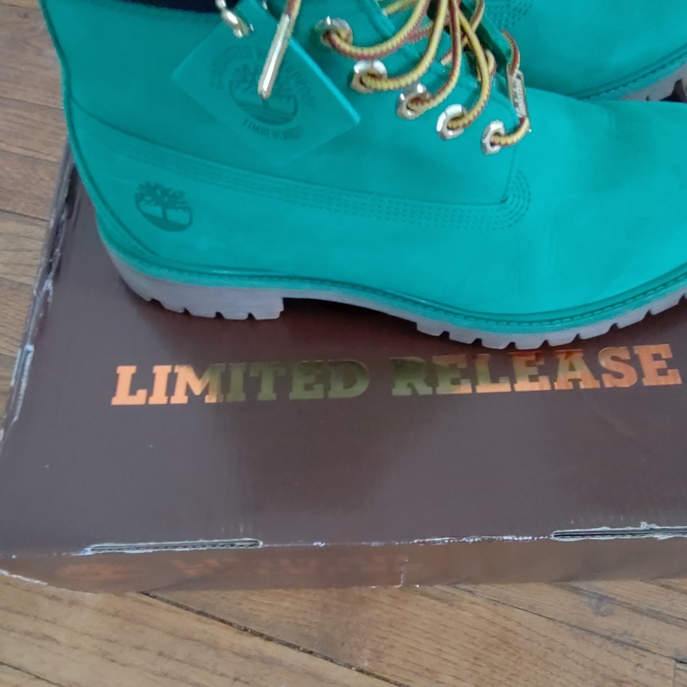 Timberland boots limited edition Celtic NBA - Picture 2 of 6